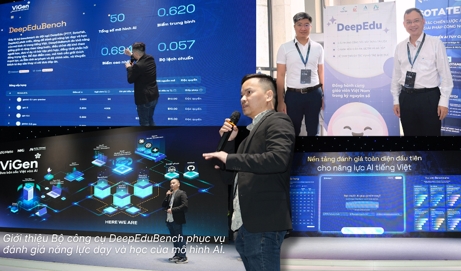 DeepEduBench: Bộ công cụ đánh giá năng lực dạy và học hiệu quả của mô hình AI tiếng Việt