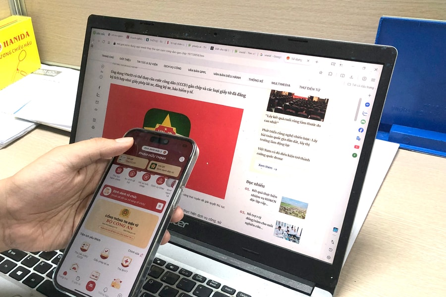 Từ ngày 15/4, thuê bao hoàn thiện 4 trường thông tin cốt lõi trên VNeID