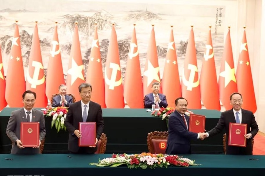 Việt Nam - Trung Quốc mở rộng hợp tác trong lĩnh vực công nghệ số