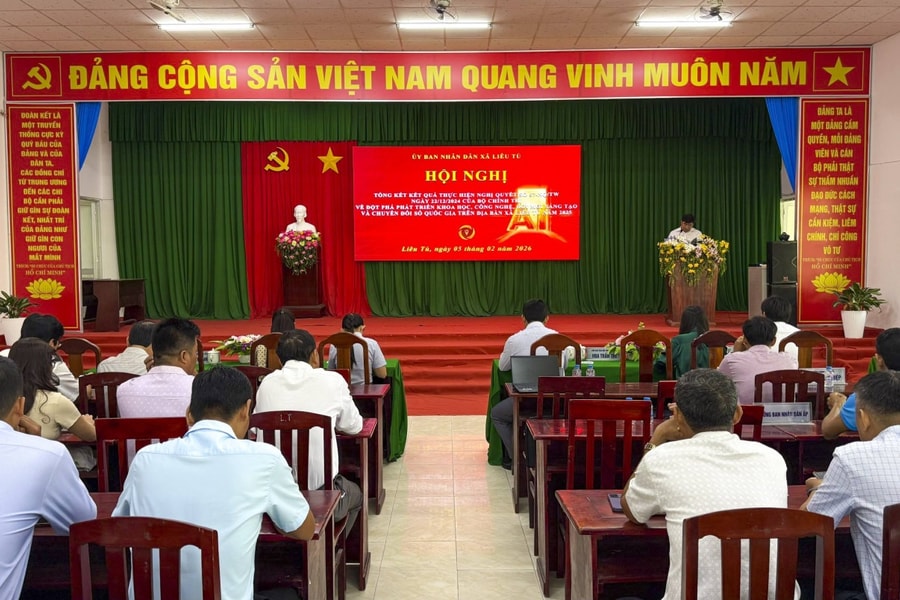 Xã Liêu Tú, TP. Cần Thơ: Điểm sáng trong xây dựng chính quyền số từ cơ sở