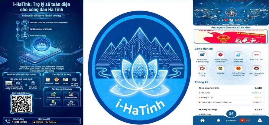 i-HaTinh - kênh tương tác số trực tiếp giữa chính quyền và người dân