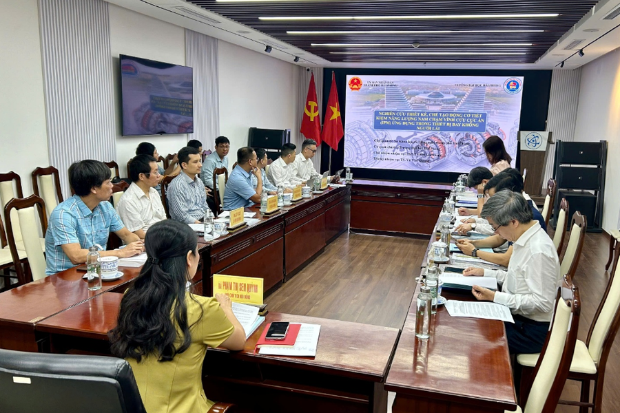 Hải Phòng: Nghiên cứu động cơ UAV tiết kiệm năng lượng, hướng tới làm chủ công nghệ