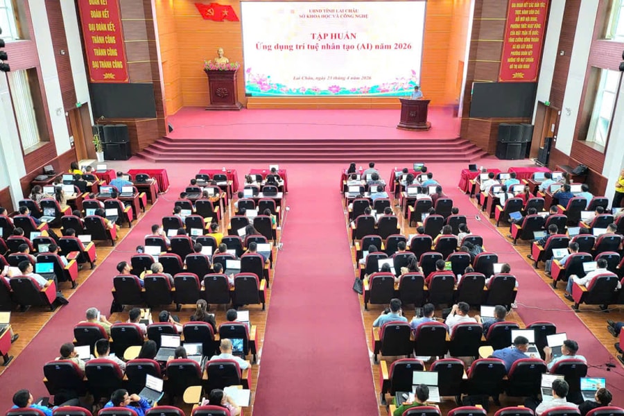 Lai Châu tập huấn ứng dụng trí tuệ nhân tạo cho cán bộ cấp xã