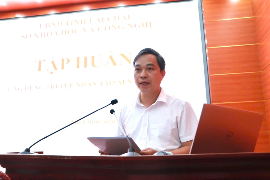 Lai Châu đẩy mạnh ứng dụng trí tuệ nhân tạo trong quản lý, điều hành cấp tỉnh