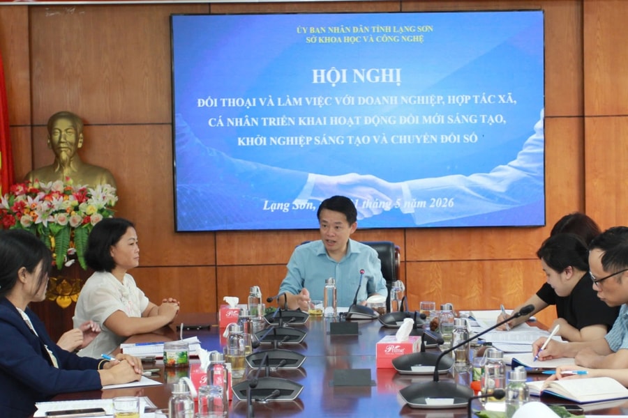 Lạng Sơn đồng hành cùng doanh nghiệp tháo gỡ "nút thắt" trong đổi mới sáng tạo