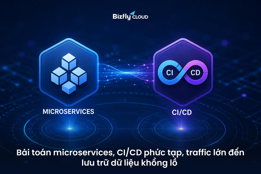 Từ microservices, lưu lượng lớn đến lưu trữ dữ liệu khổng lồ