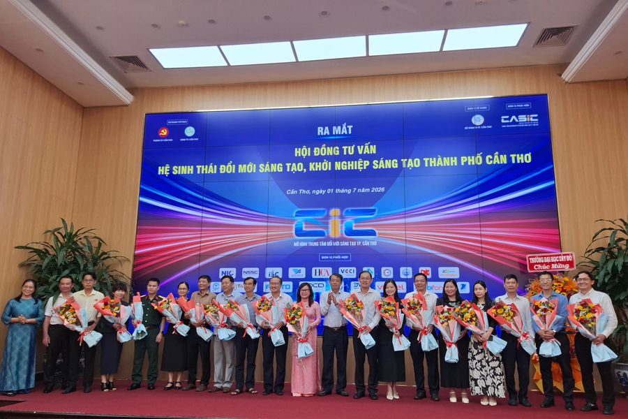 Cần Thơ hình thành hệ sinh thái đổi mới sáng tạo, hướng tới trở thành trung tâm đổi mới sáng tạo của vùng Đồng bằng sông Cửu Long