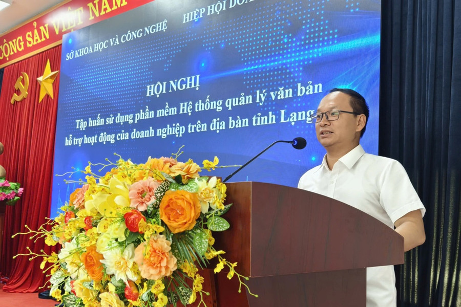 Lạng Sơn thúc đẩy chuyển đổi số doanh nghiệp bằng quản lý văn bản điện tử