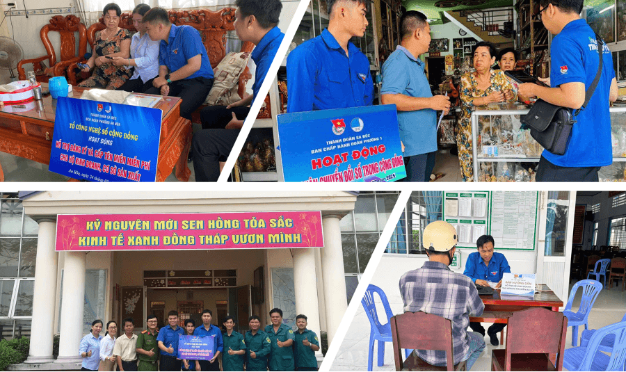Đồng Tháp hỗ trợ DN mới, hộ kinh doanh, HTX, chủ thể OCOP, giới trẻ hiện diện trực tuyến tin cậy với tên miền “.vn”
