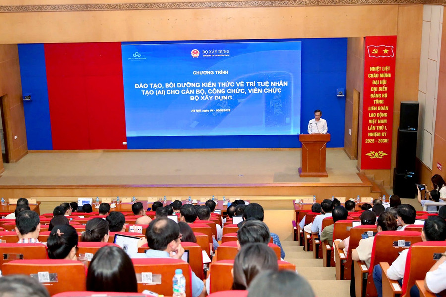 CMC tiếp sức chuyển đổi AI tại Bộ Xây dựng