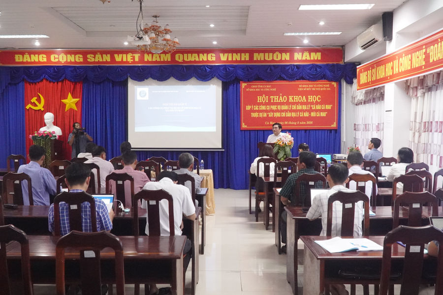 Xây dựng và phát triển quản lý chỉ dẫn địa lý “Cá Nâu Cà Mau”