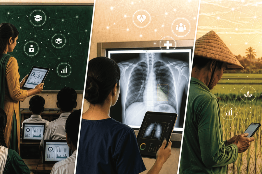 AI mang lại cơ hội hiếm có cho các nền kinh tế đang phát triển