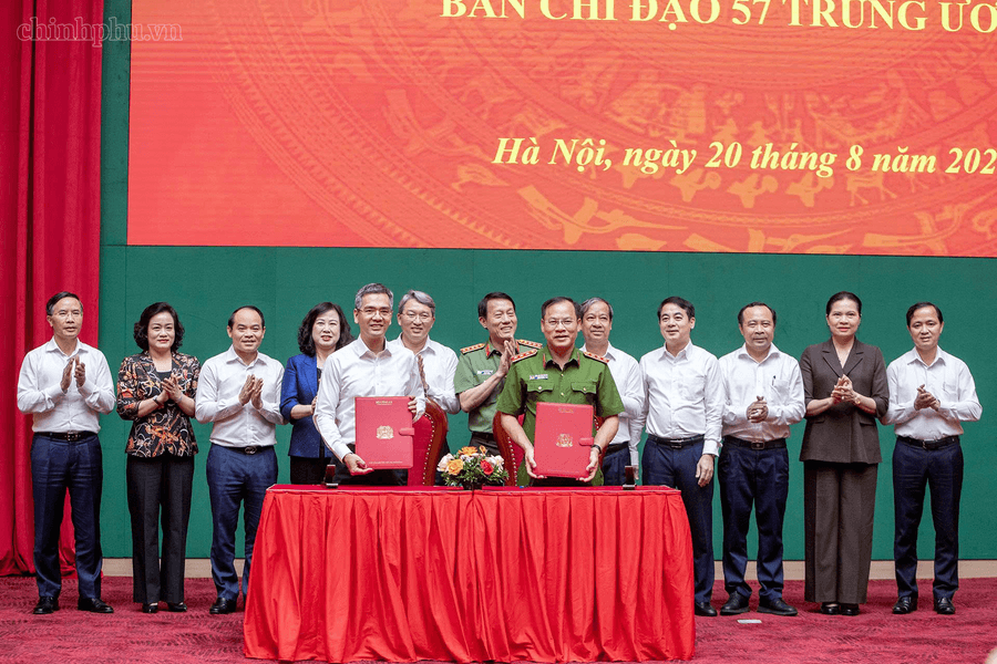 Bàn giao nhiệm vụ Thường trực Ban Chỉ đạo 57 về Bộ Công an