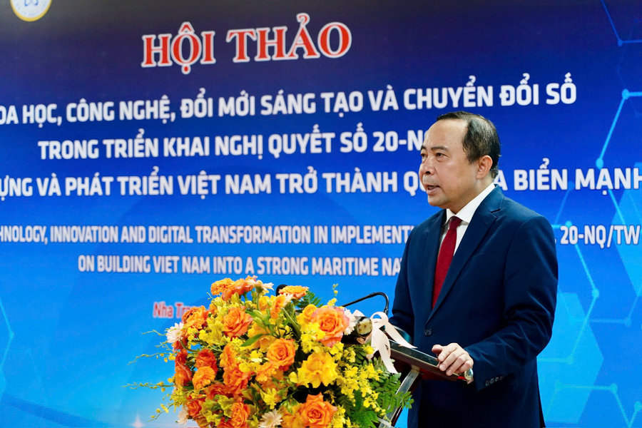 Bộ trưởng Vũ Hải Quân: Việt Nam từng bước làm chủ biển bằng tri thức, dữ liệu, công nghệ và ĐMST