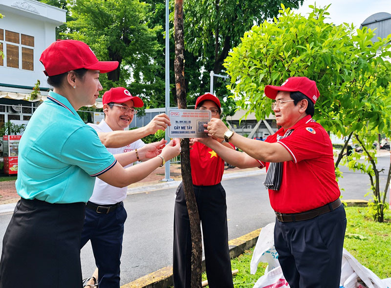 Công viên phần mềm Quang Trung quản trị mảng xanh bằng công nghệ số