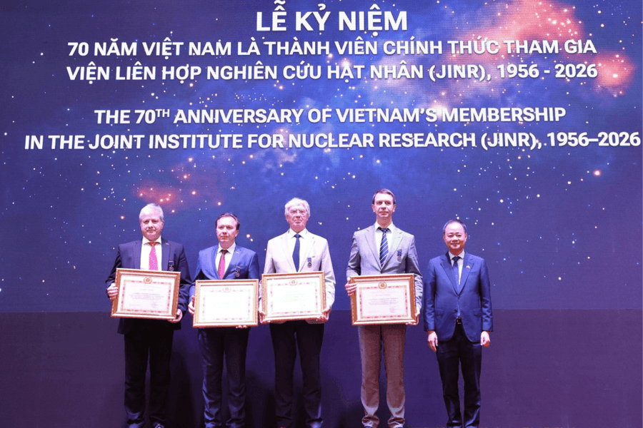 70 năm Việt Nam tại JINR: Mở chương mới cho hợp tác khoa học hạt nhân