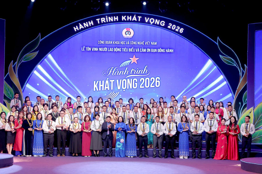 Tôn vinh 183 người lao động tiêu biểu ngành KH&CN năm 2026